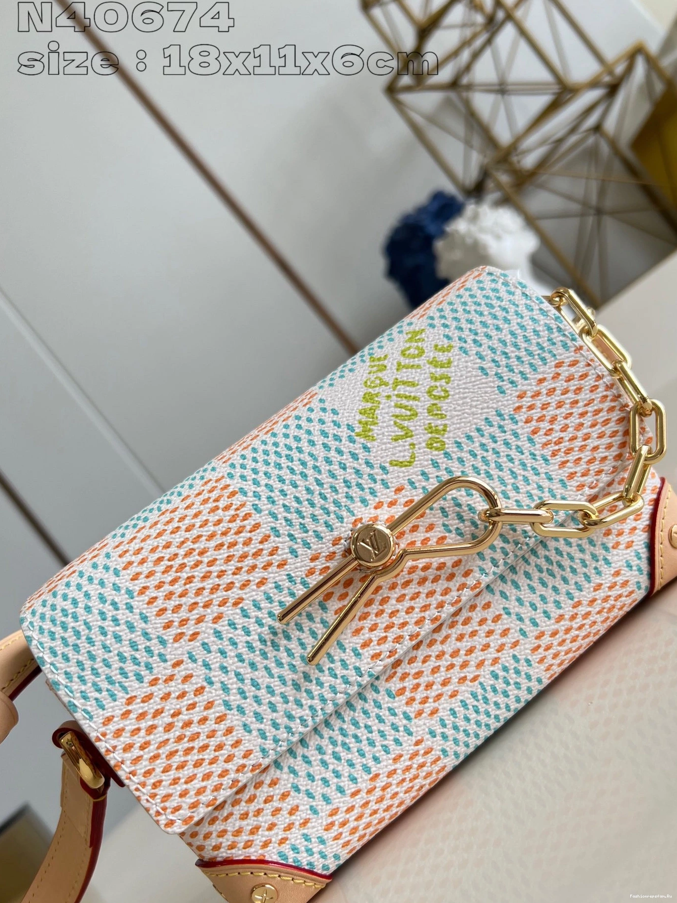 FS CHEAP Steamer Wearable VUITTON Wallet-18*11*6.5CM LOUIS 0822